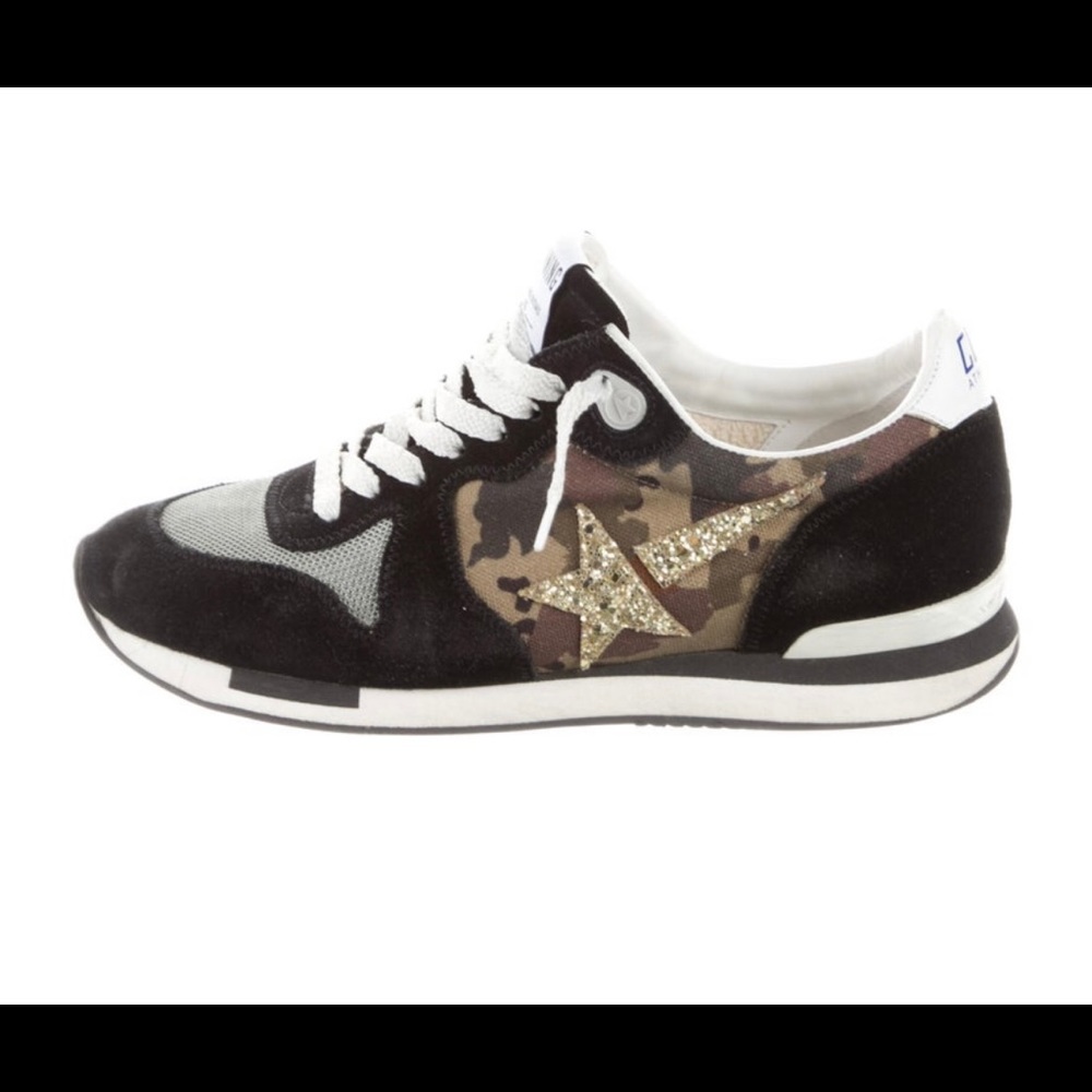 EUC Golden Goose Running Camo